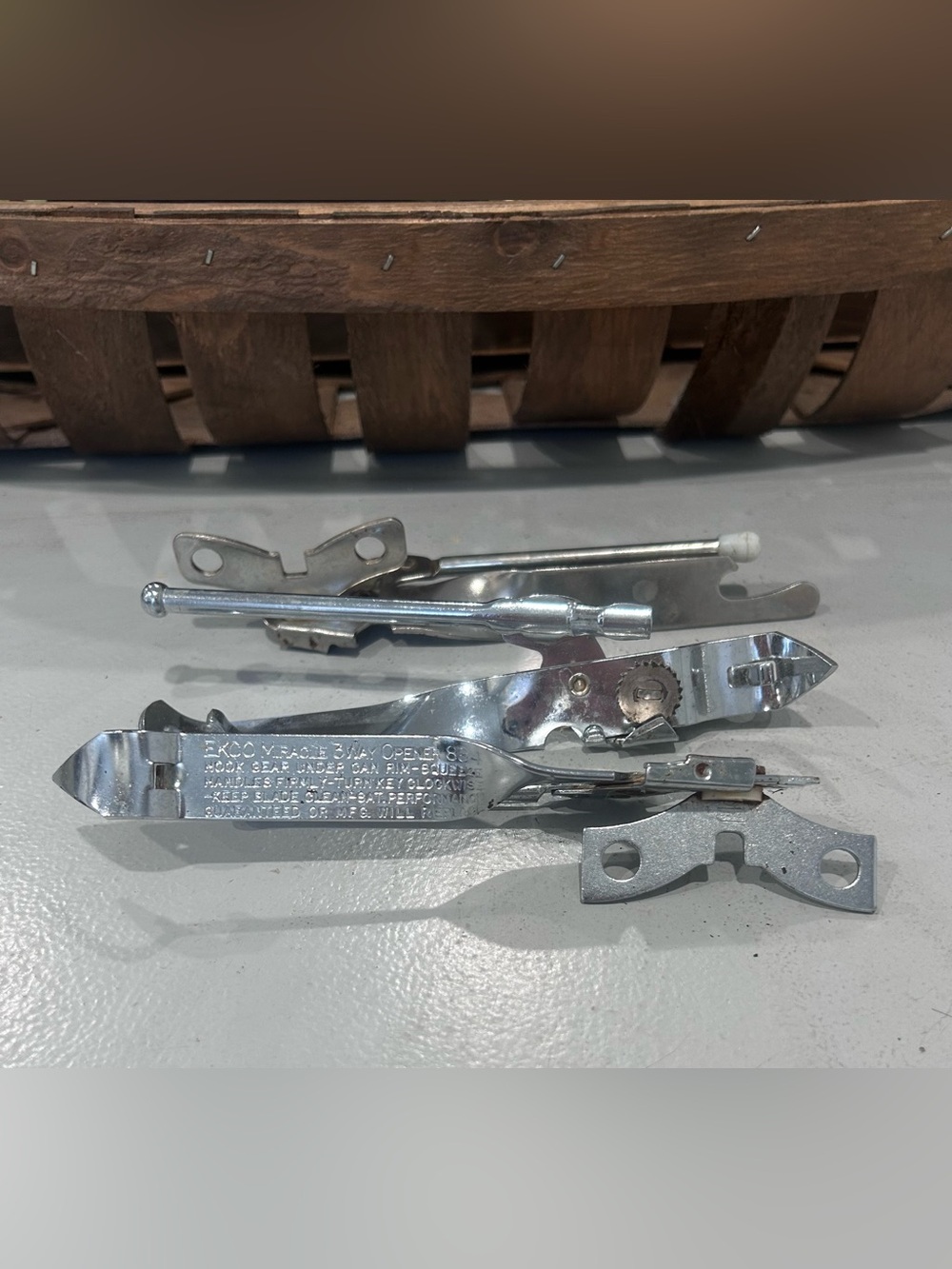 Ecko Unlimited Silver Can Opener and Jar Tool Set